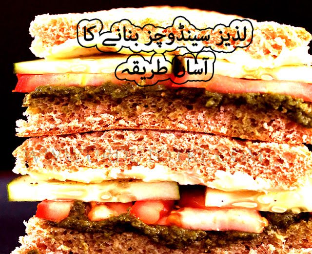 sandwich recipes in urdu - pakistani sandwich recipes
