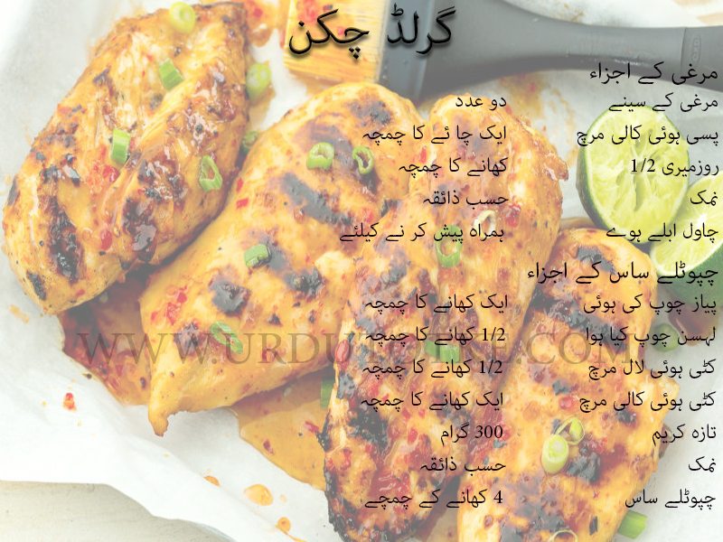 healthy grilled chicken breast recipes
