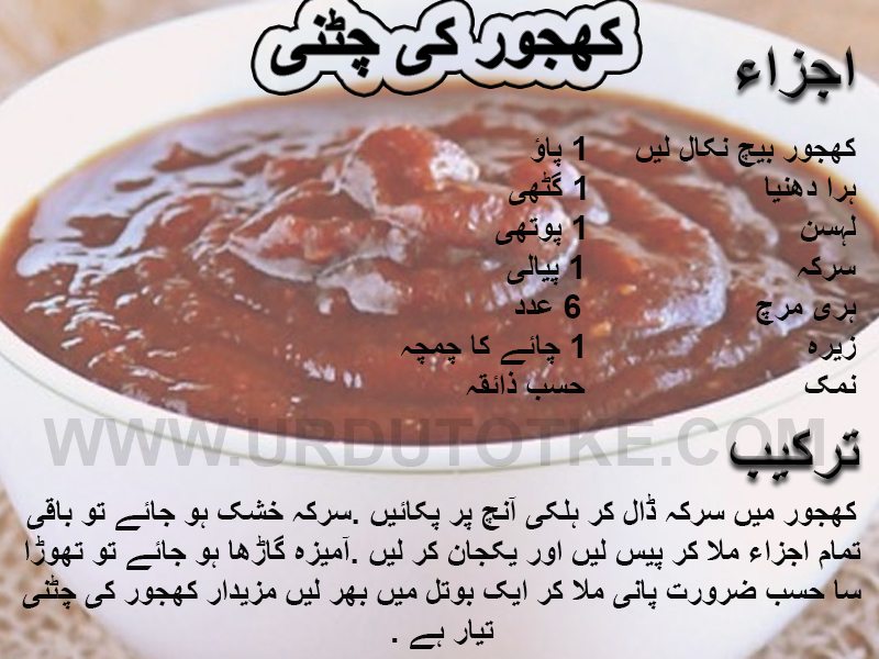khajoor ki chutney ramadan special iftar recipes